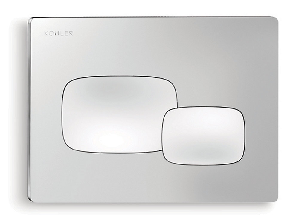 Kohler - Pebble™  Faceplate In Polished Chrome